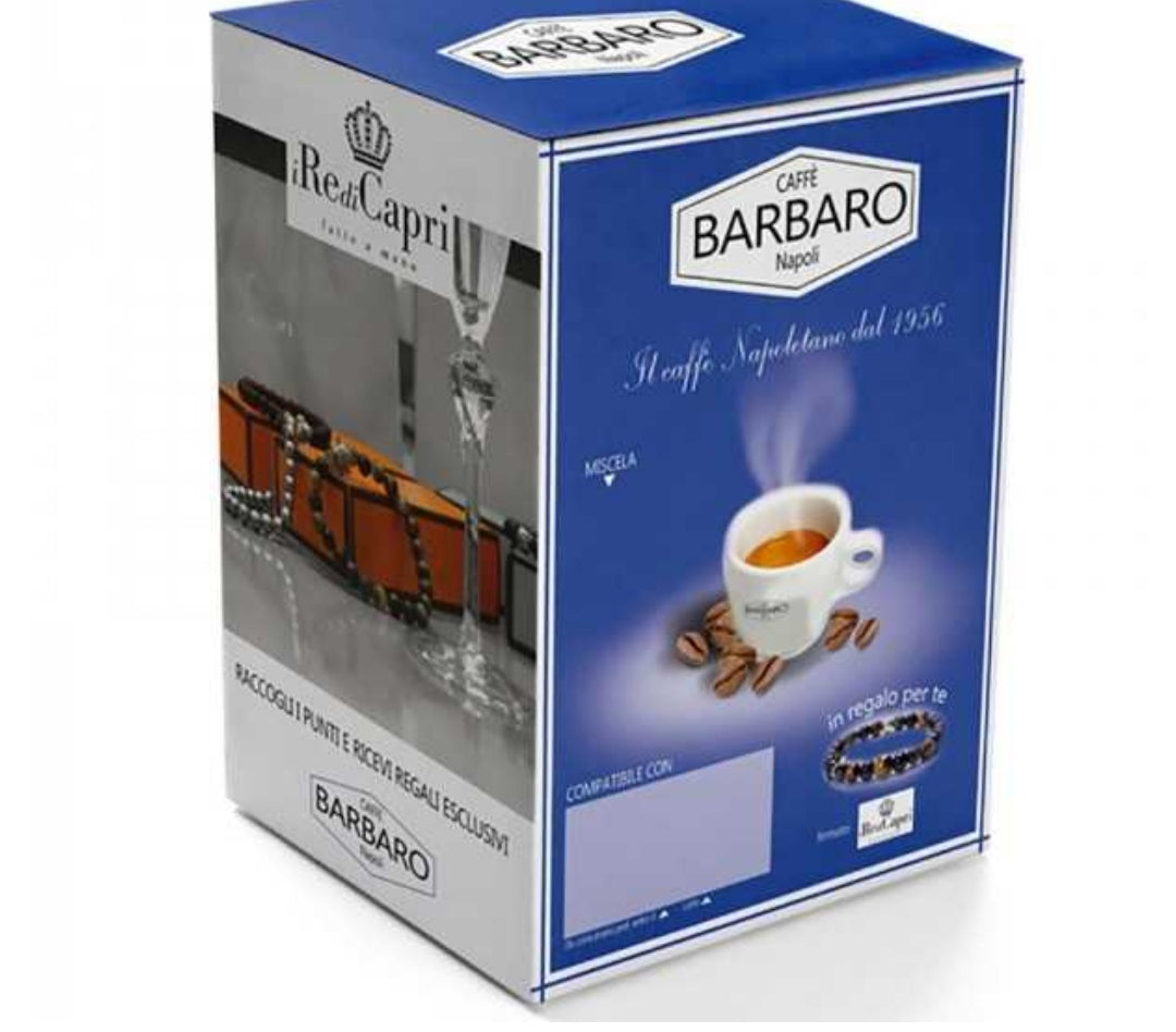 150 Cialde Caffè Barbaro Miscela Blu formato 44mm ESE