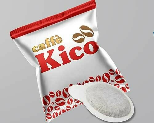 150 Cialde Caffè Kico Miscela Red o ESE 44 MM